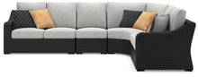 Load image into Gallery viewer, Beachcroft - 4-Piece Outdoor Sectional - Black
