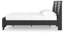 Load image into Gallery viewer, Danziar - Full Slat Panel Bed - Black