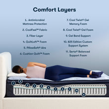 Load image into Gallery viewer, Perfect Sleeper - 14.5" Blue Lagoon Nights Plush Pillow Top Mattress
