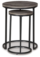 Load image into Gallery viewer, Briarsboro - Accent Table Set (Set of 2) - Black / Gray