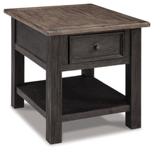 Load image into Gallery viewer, Tyler Creek - Rectangular End Table - Grayish Brown / Black