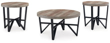 Load image into Gallery viewer, Deanlee - Occasional Table Set (Set of 3) - Grayish Brown / Black