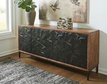 Load image into Gallery viewer, Dorannby - Accent Cabinet - Black / Brown