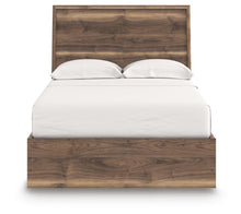 Load image into Gallery viewer, Chirason - 3 Pc. - Full Panel Storage Bed, Dresser And Mirror - Brown