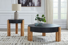 Load image into Gallery viewer, Breenmore - Occasional Table Set (Set of 2) - Black / Natural
