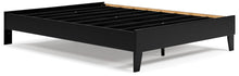 Load image into Gallery viewer, Finch - Queen Platform Bed - Black