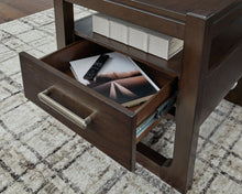 Load image into Gallery viewer, Breckington - Square End Table - Dark Brown