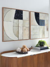 Load image into Gallery viewer, Bexlen - Wall Art Set (Set of 2) - Tan / Taupe / Black