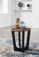 Load image into Gallery viewer, Hanneforth - Round End Table - Brown