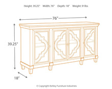Load image into Gallery viewer, Fossil Ridge - Accent Cabinet - Gray
