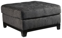 Load image into Gallery viewer, Reidshire - Oversized Accent Ottoman - Steel