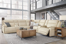 Load image into Gallery viewer, Double Deal - 7-Piece Power Reclining Sectional With 2 Consoles - Almond