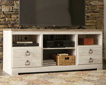 Load image into Gallery viewer, Willowton - Entertainment Center With Fireplace Option