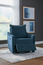 Load image into Gallery viewer, Mcburg - Swivel Power Recliner - Navy