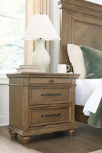 Load image into Gallery viewer, Karallin - Three Drawer Night Stand - Medium Brown