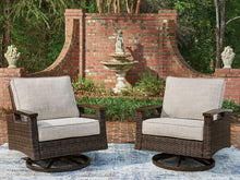 Load image into Gallery viewer, Monterey Point - Swivel Lounge Chair (Set of 2) - Dark Brown
