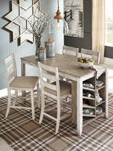 Load image into Gallery viewer, Skempton - Rectangular Counter Table With Storage - White