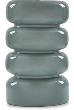 Load image into Gallery viewer, Clayard - Ceramic Table Lamp - Gray Blue
