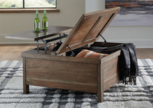 Load image into Gallery viewer, Moriville - Lift Top Cocktail Table - Grayish Brown