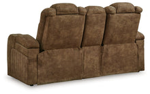 Load image into Gallery viewer, Wolfridge - 2 Pc. - Power Reclining Sofa, Power Reclining Loveseat With Console - Brindle