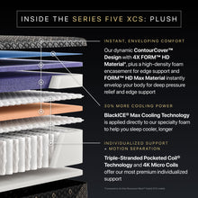 Load image into Gallery viewer, Beautyrest Black Hybrid - 15" Series Five XCS Plush Mattress
