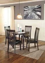 Load image into Gallery viewer, Hammis - Round DRM Drop Leaf Table - Dark Brown