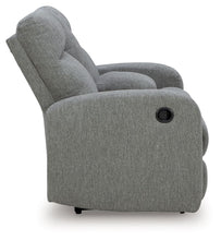 Load image into Gallery viewer, Gauntlet - Double Recline Loveseat With Console - Sterling