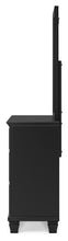 Load image into Gallery viewer, Lanolee - Dresser And Mirror - Black