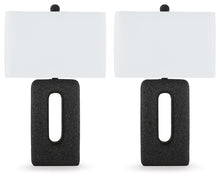 Load image into Gallery viewer, Wimmings - Poly Table Lamp (Set of 2) - Black