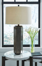 Load image into Gallery viewer, Dirkton - Metal Table Lamp - Antique Pewter Finish