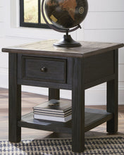 Load image into Gallery viewer, Tyler Creek - Rectangular End Table - Grayish Brown / Black