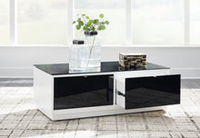 Load image into Gallery viewer, Gardoni - Rectangular Cocktail Table - White / Black