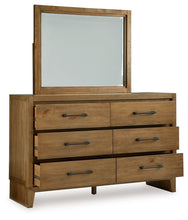Load image into Gallery viewer, Sherbana - Dresser And Mirror - Light Brown