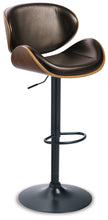 Load image into Gallery viewer, Bellatier - Tall UPH Swivel Barstool - Brown
