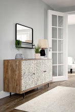 Load image into Gallery viewer, Kerrings - Accent Cabinet - Brown / Black / White