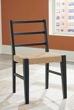 Load image into Gallery viewer, Isanti - Dining Room Side Chair (Set of 2) - Light Brown / Black