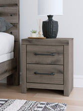 Load image into Gallery viewer, Graystorm - Two Drawer Night Stand - Brown Gray