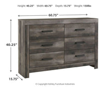 Load image into Gallery viewer, Wynnlow - Crossbuck Panel Bedroom Set