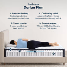 Load image into Gallery viewer, Classic - 12.5" Dorian Firm Mattress