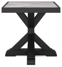 Load image into Gallery viewer, Beachcroft - Square End Table - Black / Light Gray