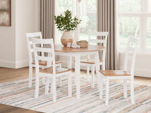 Load image into Gallery viewer, Gesthaven - Round Dining Room Drop Leaf Table Set