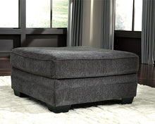 Load image into Gallery viewer, Tracling - Oversized Accent Ottoman - Slate