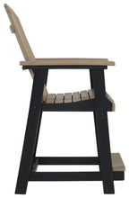 Load image into Gallery viewer, Fairen Trail - Barstool (Set of 2) - Black / Driftwood