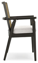 Load image into Gallery viewer, Galliden - Dining Upholstered Arm Chair (Set of 2) - Black