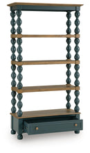 Load image into Gallery viewer, Finnworth - Bookcase - Blue / Brown