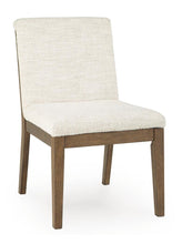 Load image into Gallery viewer, Marxmore - Dining Upholstered Side Chair (Set of 2) - Beige / Brown