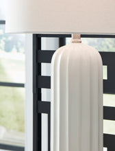 Load image into Gallery viewer, Clarkland - Ceramic Table Lamp (Set of 2) - White