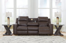 Load image into Gallery viewer, Lavenhorne - Reclining Sofa With Drop Down Table