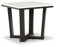 Load image into Gallery viewer, Fostead - Square End Table - White / Espresso