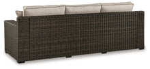 Load image into Gallery viewer, Coastline Bay - Sofa With Cushion - Brown